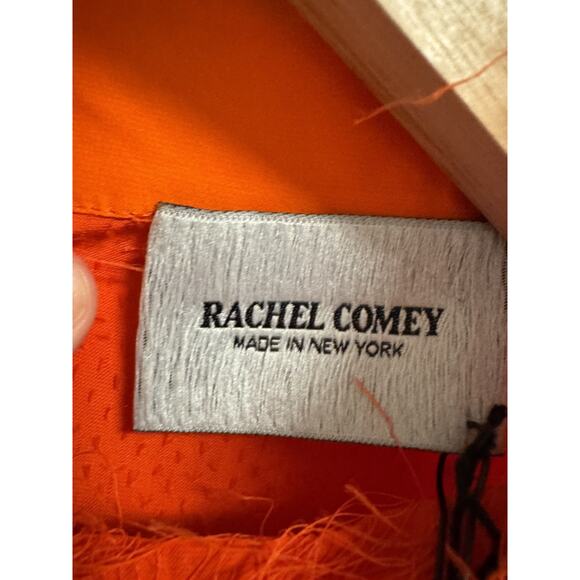 Rachel Comey Bacchus Top in Orange Size XS(2) NWT MSRP: $450 - Picture 5 of 6